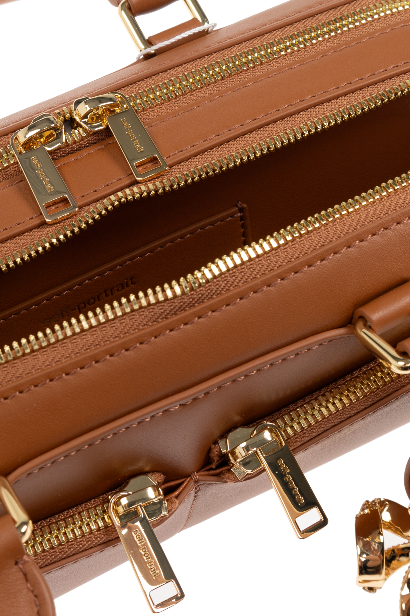 Brown Shoulder bag Self-Portrait - Vitkac AS